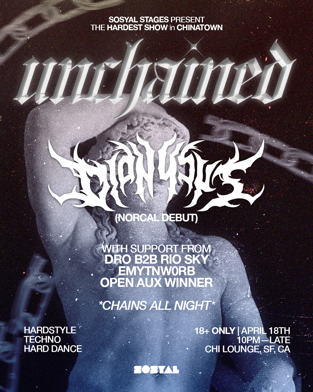 UNCHAINED: HARD DANCE IN CHINA TOWN