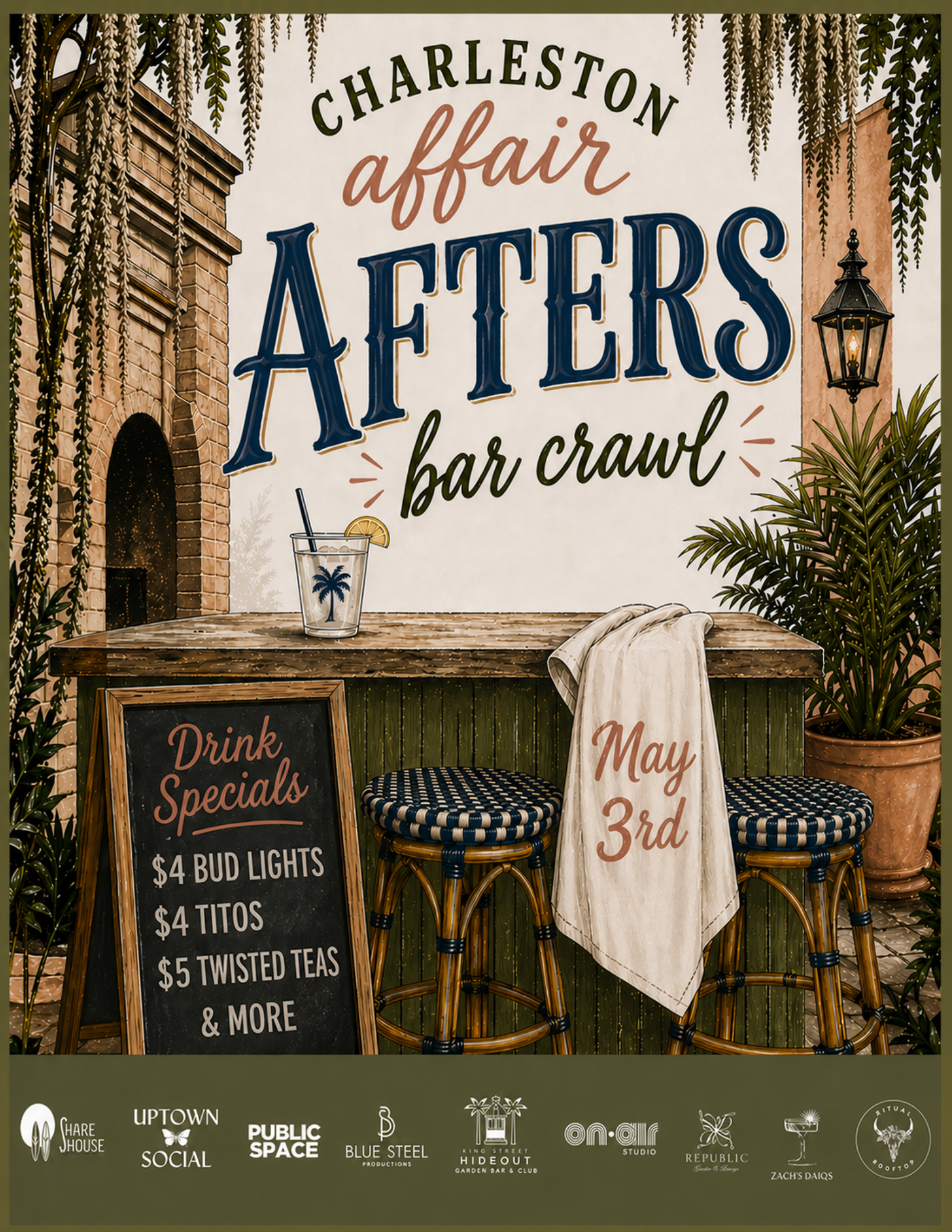 Charleston Affair Afters Bar Crawl